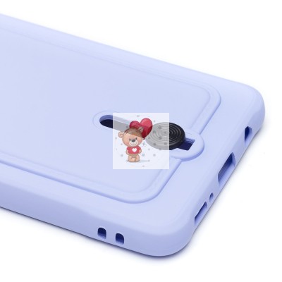 Чехол-накладка для Samsung A515 Galaxy A51 4G (светло-фиолетовый) - SC304 с картхолдером