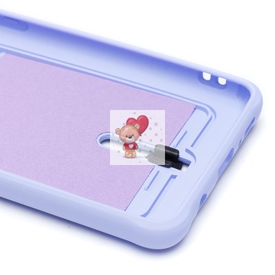 Чехол-накладка для Samsung A515 Galaxy A51 4G (светло-фиолетовый) - SC304 с картхолдером