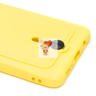 Чехол-накладка для Samsung A515 Galaxy A51 4G (желтый) - SC304 с картхолдером