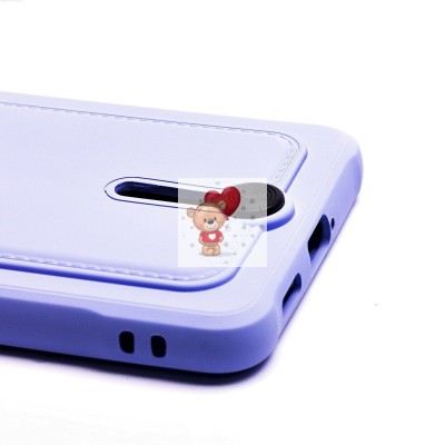 Чехол-накладка для Samsung A536 Galaxy A53 5G (светло-фиолетовый) - SC304 с картхолдером