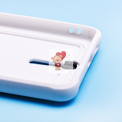 Чехол-накладка для Samsung A536 Galaxy A53 5G (белый) - SC304 с картхолдером