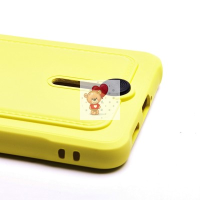 Чехол-накладка для Samsung A536 Galaxy A53 5G (желтый) - SC304 с картхолдером