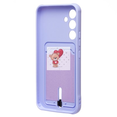 Чехол-накладка для Samsung A546 Galaxy A54 (темно-фиолетовый) - SC304 с картхолдером Чехол-накладка для Samsung A546 Galaxy A54 (темно-фиолетовый) - SC304 с картхолдером