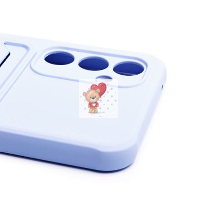 Чехол-накладка для Samsung A546 Galaxy A54 (светло-фиолетовый) - SC304 с картхолдером