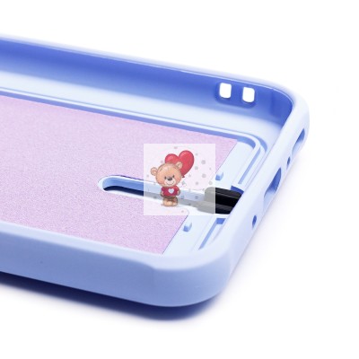 Чехол-накладка для Samsung A546 Galaxy A54 (светло-фиолетовый) - SC304 с картхолдером