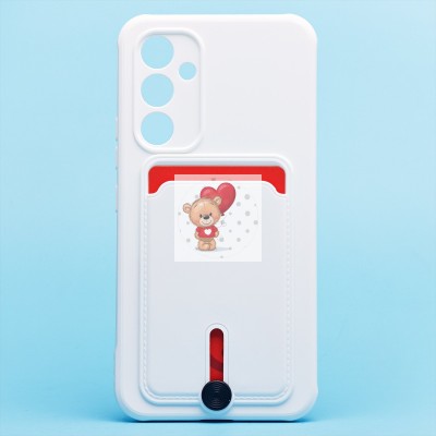 Чехол-накладка для Samsung A546 Galaxy A54 (белый) - SC304 с картхолдером Чехол-накладка для Samsung A546 Galaxy A54 (белый) - SC304 с картхолдером