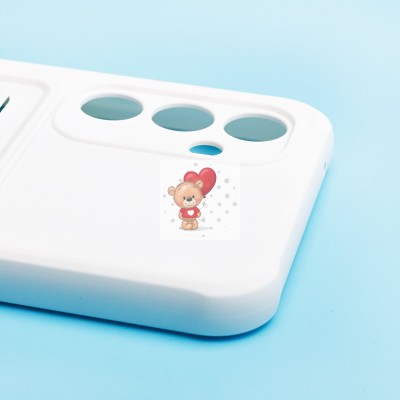 Чехол-накладка для Samsung A546 Galaxy A54 (белый) - SC304 с картхолдером Чехол-накладка для Samsung A546 Galaxy A54 (белый) - SC304 с картхолдером