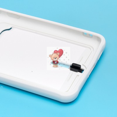 Чехол-накладка для Samsung G990 Galaxy S21FE (белый) - SC304 с картхолдером