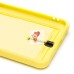 Чехол-накладка для Samsung G990 Galaxy S21FE (желтый) - SC304 с картхолдером