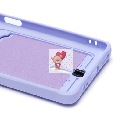 Чехол-накладка для Tecno Spark 10 Pro (светло-фиолетовый) - SC304 с картхолдером Чехол-накладка для Tecno Spark 10 Pro (светло-фиолетовый) - SC304 с картхолдером