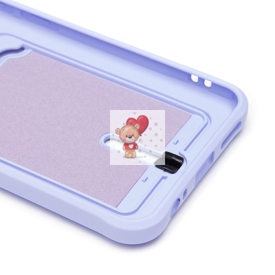 Чехол-накладка для Tecno Spark 30 Pro (светло-фиолетовый) - SC304 с картхолдером