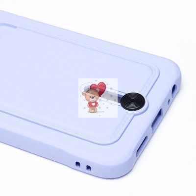 Чехол-накладка для Tecno Spark 8c (темно-фиолетовый) - SC304 с картхолдером Чехол-накладка для Tecno Spark 8c (темно-фиолетовый) - SC304 с картхолдером