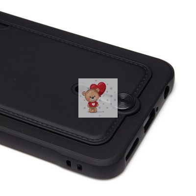 Чехол-накладка для Tecno Spark 9 Pro (черный) - SC304 с картхолдером Чехол-накладка для Tecno Spark 9 Pro (черный) - SC304 с картхолдером