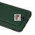 Чехол-накладка для Tecno Spark 9 Pro (темно-зеленый) - SC304 с картхолдером