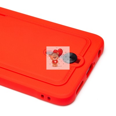 Чехол-накладка для Tecno Spark 9 Pro (красный) - SC304 с картхолдером