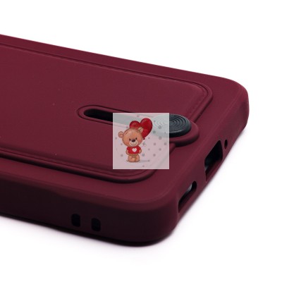 Чехол-накладка для Xiaomi 13T Pro (бордовый) - SC304 с картхолдером Чехол-накладка для Xiaomi 13T Pro (бордовый) - SC304 с картхолдером