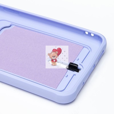 Чехол-накладка для Xiaomi Redmi 12C (темно-фиолетовый) - SC304 с картхолдером