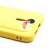 Чехол-накладка для Xiaomi Redmi 12C (желтый) - SC304 с картхолдером