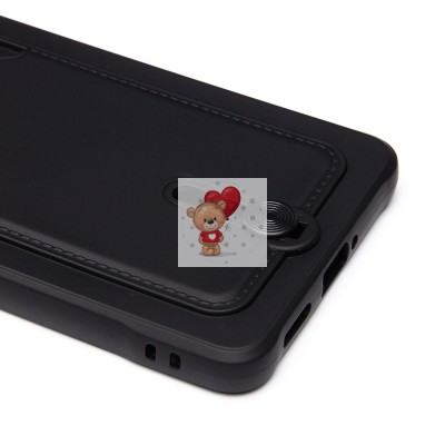 Чехол-накладка для Xiaomi Poco X5 Pro (черный) - SC304 с картхолдером Чехол-накладка для Xiaomi Poco X5 Pro (черный) - SC304 с картхолдером