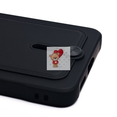 Чехол-накладка для Xiaomi Poco X6 Pro 5G (черный) - SC304 с картхолдером