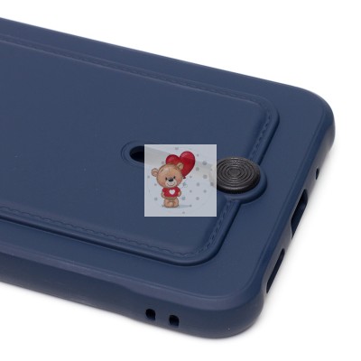 Чехол-накладка для Xiaomi Redmi 10A (темно-синий) - SC304 с картхолдером Чехол-накладка для Xiaomi Redmi 10A (темно-синий) - SC304 с картхолдером