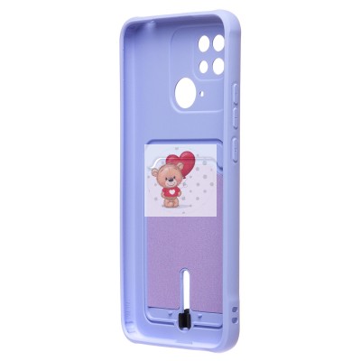 Чехол-накладка для Xiaomi Redmi 10C (темно-фиолетовый) - SC304 с картхолдером Чехол-накладка для Xiaomi Redmi 10C (темно-фиолетовый) - SC304 с картхолдером