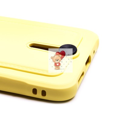 Чехол-накладка для Xiaomi Redmi 10C (желтый) - SC304 с картхолдером Чехол-накладка для Xiaomi Redmi 10C (желтый) - SC304 с картхолдером