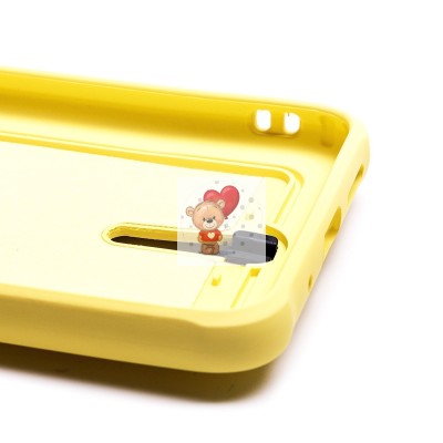 Чехол-накладка для Xiaomi Redmi 10C (желтый) - SC304 с картхолдером Чехол-накладка для Xiaomi Redmi 10C (желтый) - SC304 с картхолдером