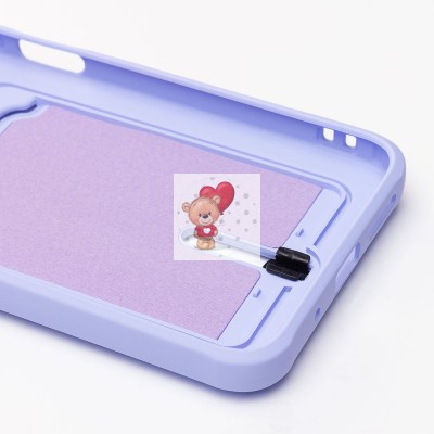 Чехол-накладка для Xiaomi Redmi 12 (темно-фиолетовый) - SC304 с картхолдером