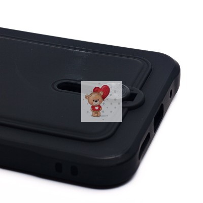 Чехол-накладка для Xiaomi Redmi 13 4G (черный) - SC304 с картхолдером