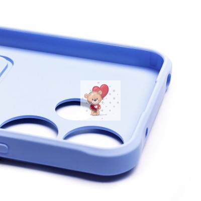 Чехол-накладка для Xiaomi Redmi 13 4G (светло-фиолетовый) - SC304 с картхолдером