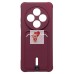 Чехол-накладка для Xiaomi Redmi 14C 4G (бордовый) - SC304 с картхолдером