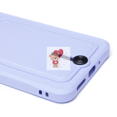 Чехол-накладка для Xiaomi Redmi 14C 4G (светло-фиолетовый) - SC304 с картхолдером