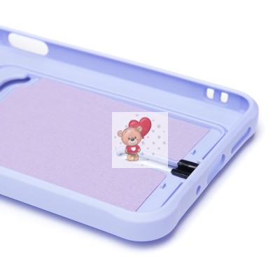 Чехол-накладка для Xiaomi Redmi 14C 4G (светло-фиолетовый) - SC304 с картхолдером