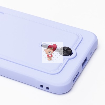 Чехол-накладка для Xiaomi Redmi 9i (темно-фиолетовый) - SC304 с картхолдером Чехол-накладка для Xiaomi Redmi 9i (темно-фиолетовый) - SC304 с картхолдером