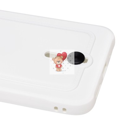 Чехол-накладка для Xiaomi Redmi 9i (белый) - SC304 с картхолдером