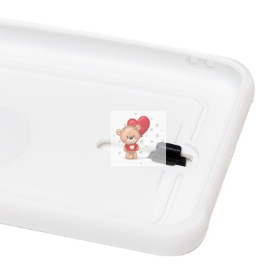 Чехол-накладка для Xiaomi Redmi 9i (белый) - SC304 с картхолдером