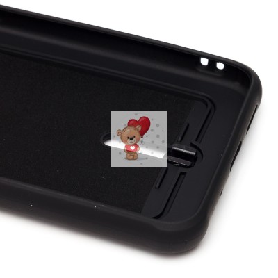 Чехол-накладка для Xiaomi Redmi 9C (черный) - SC304 с картхолдером Чехол-накладка для Xiaomi Redmi 9C (черный) - SC304 с картхолдером