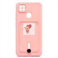 Чехол-накладка для Xiaomi Redmi 9C (светло-розовый) - SC304 с картхолдером Чехол-накладка для Xiaomi Redmi 9C (светло-розовый) - SC304 с картхолдером