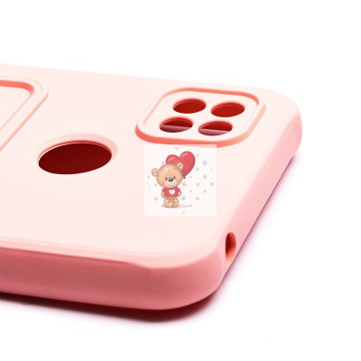 Чехол-накладка для Xiaomi Redmi 9C (светло-розовый) - SC304 с картхолдером Чехол-накладка для Xiaomi Redmi 9C (светло-розовый) - SC304 с картхолдером