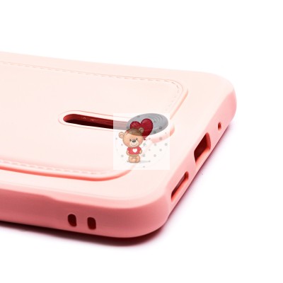 Чехол-накладка для Xiaomi Redmi 9C (светло-розовый) - SC304 с картхолдером Чехол-накладка для Xiaomi Redmi 9C (светло-розовый) - SC304 с картхолдером