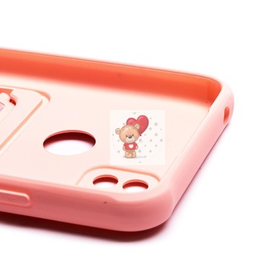 Чехол-накладка для Xiaomi Redmi 9C (светло-розовый) - SC304 с картхолдером Чехол-накладка для Xiaomi Redmi 9C (светло-розовый) - SC304 с картхолдером