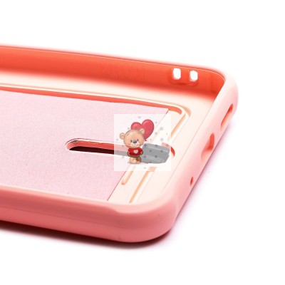 Чехол-накладка для Xiaomi Redmi 9C (светло-розовый) - SC304 с картхолдером Чехол-накладка для Xiaomi Redmi 9C (светло-розовый) - SC304 с картхолдером