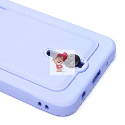 Чехол-накладка для Xiaomi Redmi A1+ (светло-фиолетовый) - SC304 с картхолдером