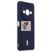 Чехол-накладка для Xiaomi Redmi A3 (темно-синий) - SC304 с картхолдером