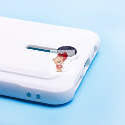 Чехол-накладка для Xiaomi Redmi Note 10 (белый) - SC304 с картхолдером Чехол-накладка для Xiaomi Redmi Note 10 (белый) - SC304 с картхолдером