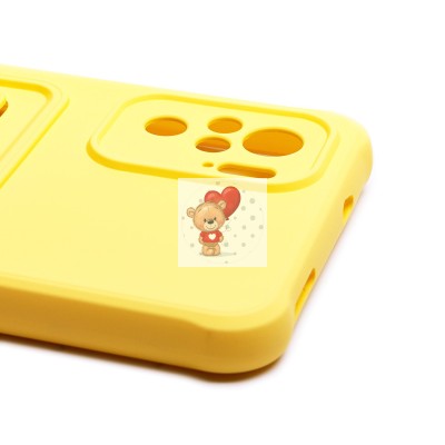 Чехол-накладка для Xiaomi Redmi Note 10S (желтый) - SC304 с картхолдером Чехол-накладка для Xiaomi Redmi Note 10S (желтый) - SC304 с картхолдером