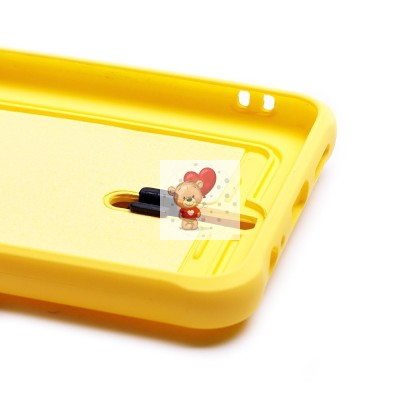 Чехол-накладка для Xiaomi Redmi Note 10S (желтый) - SC304 с картхолдером Чехол-накладка для Xiaomi Redmi Note 10S (желтый) - SC304 с картхолдером