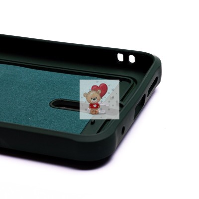 Чехол-накладка для Xiaomi Redmi Note 11S 4G (темно-зеленый) - SC304 с картхолдером Чехол-накладка для Xiaomi Redmi Note 11S 4G (темно-зеленый) - SC304 с картхолдером