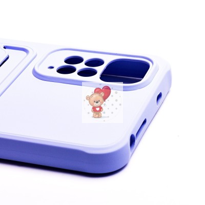 Чехол-накладка для Xiaomi Redmi Note 11S 4G (светло-фиолетовый) - SC304 с картхолдером